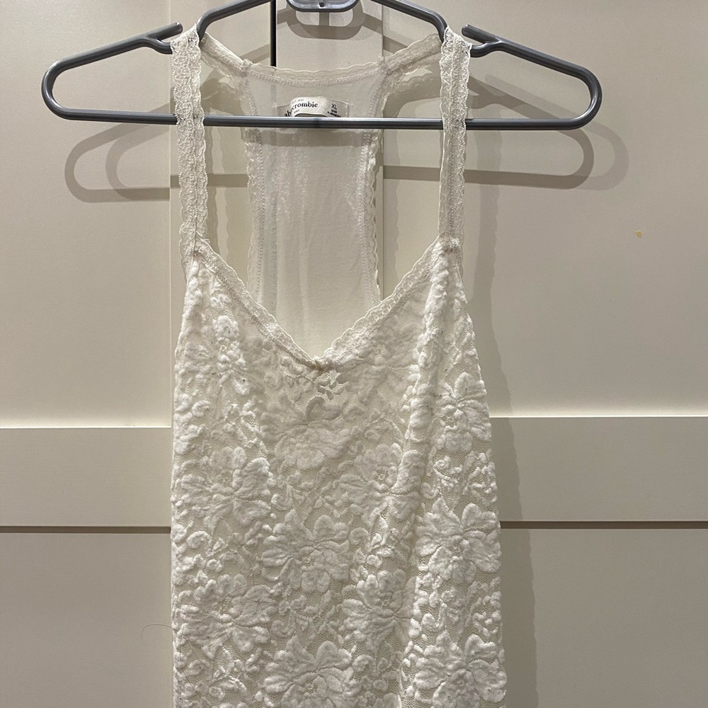 Lace tank top